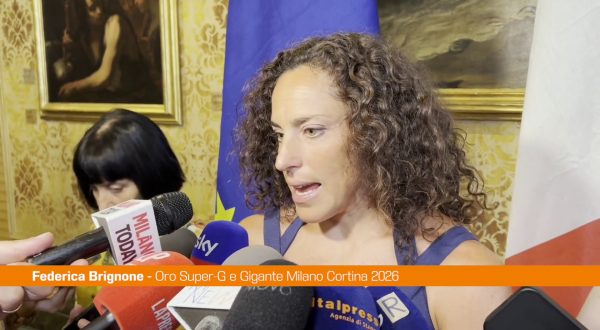 Brignone “Ambrogino d’oro? Orgoglio rappresentare l’Italia ai Giochi”
