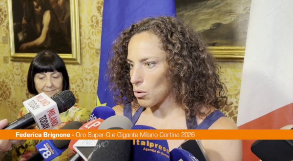 Brignone “Sto lavorando bene da sei settimane, la mia gamba migliora”