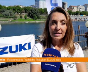 "Insieme per un Po pulito", torna a Torino l'iniziativa di Suzuki con 90 ragazzi