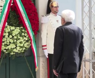 Mattarella partecipa al 10mo anniversario dello scontro ferroviario di Andria