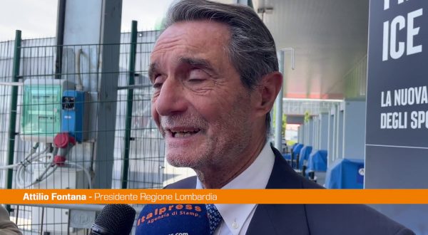 Milano-Cortina, Fontana “La Fiera Ice Arena sarà una delle legacy più durature”